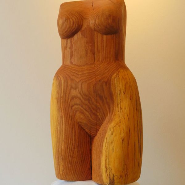 Houten sculptuur Beeld 22
