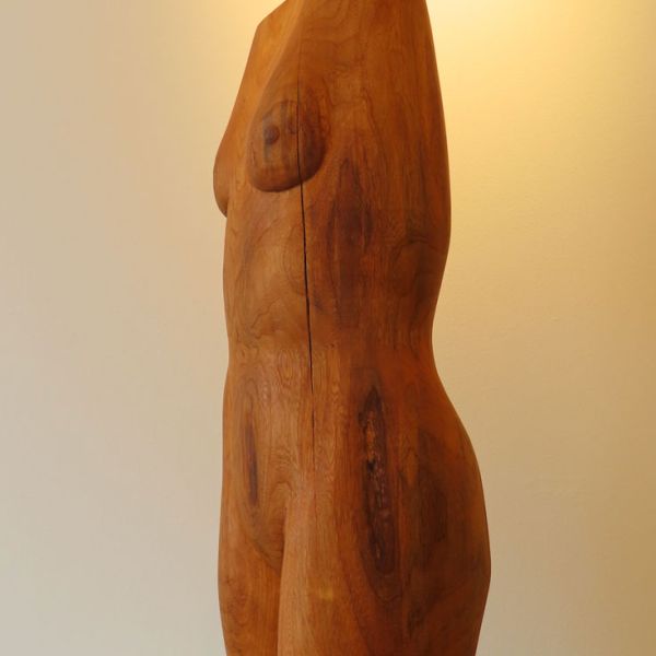 Houten sculptuur Beeld 23