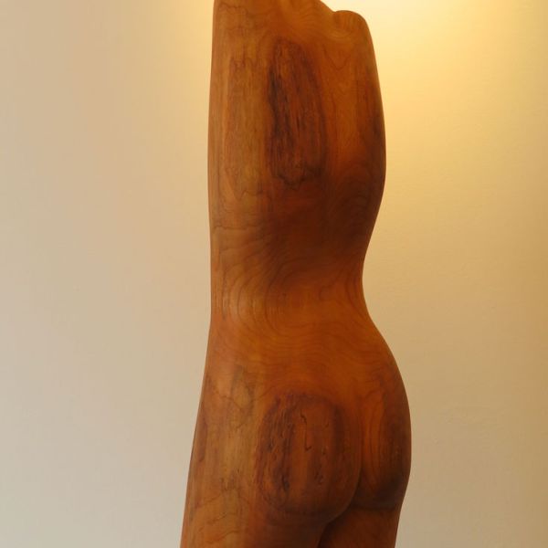Houten sculptuur Beeld 26