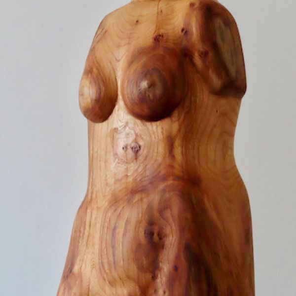 Houten sculptuur Beeld 6