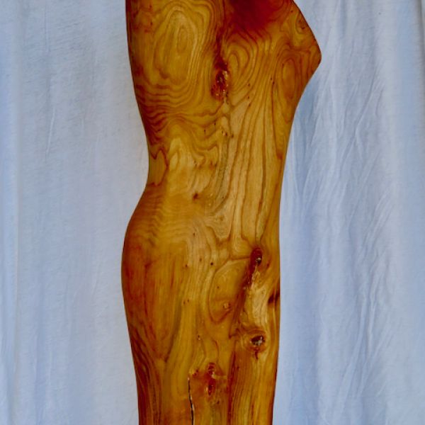 Houten sculptuur Beeld 3